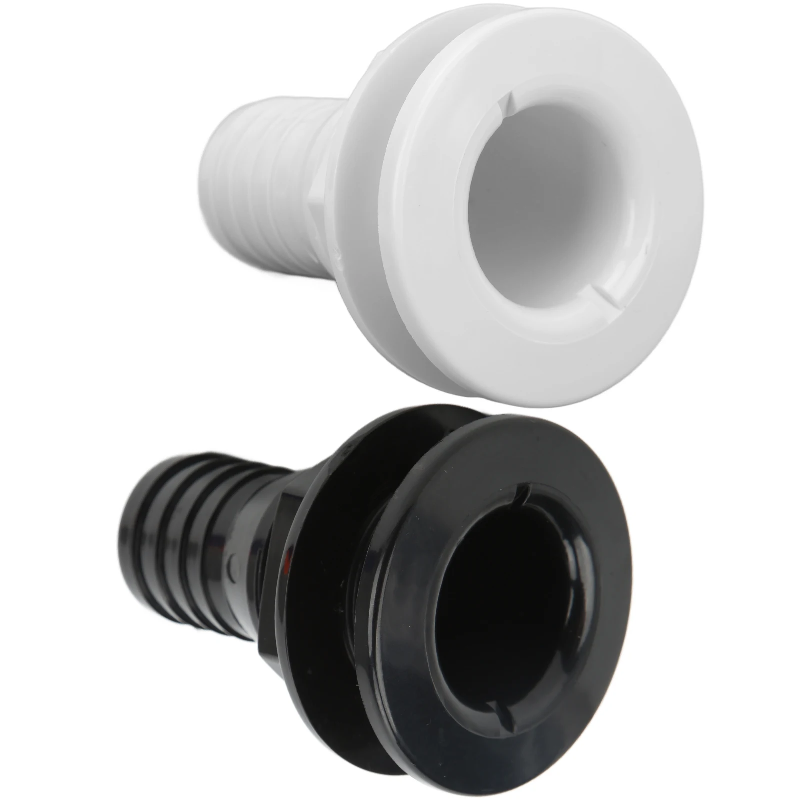 1‑1/2in Thru Hull Fitting Straight ABS Hose Connector Accessory for Boats Marines Marine Accessories Thru Hull Hose Connection