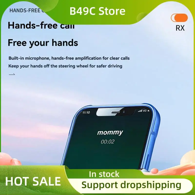 B49C Music Adapter Bluetooth 5.4 Audio Transmitter Receiver 3.5MM AUX Hifi Stereo With Mic For Car Airplane TV PC Headphone