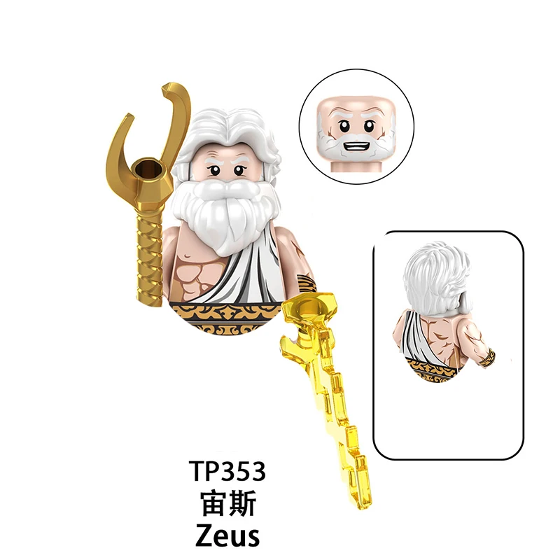 Halloween-Film-Bausteine Weihnachten Halloween für Spielzeug Geschenke Mini-Actionfiguren Kinder-Bausteine für Partys