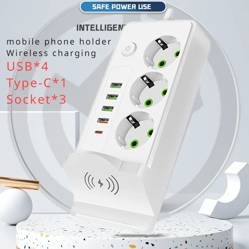 Eu Plug Power Strip…