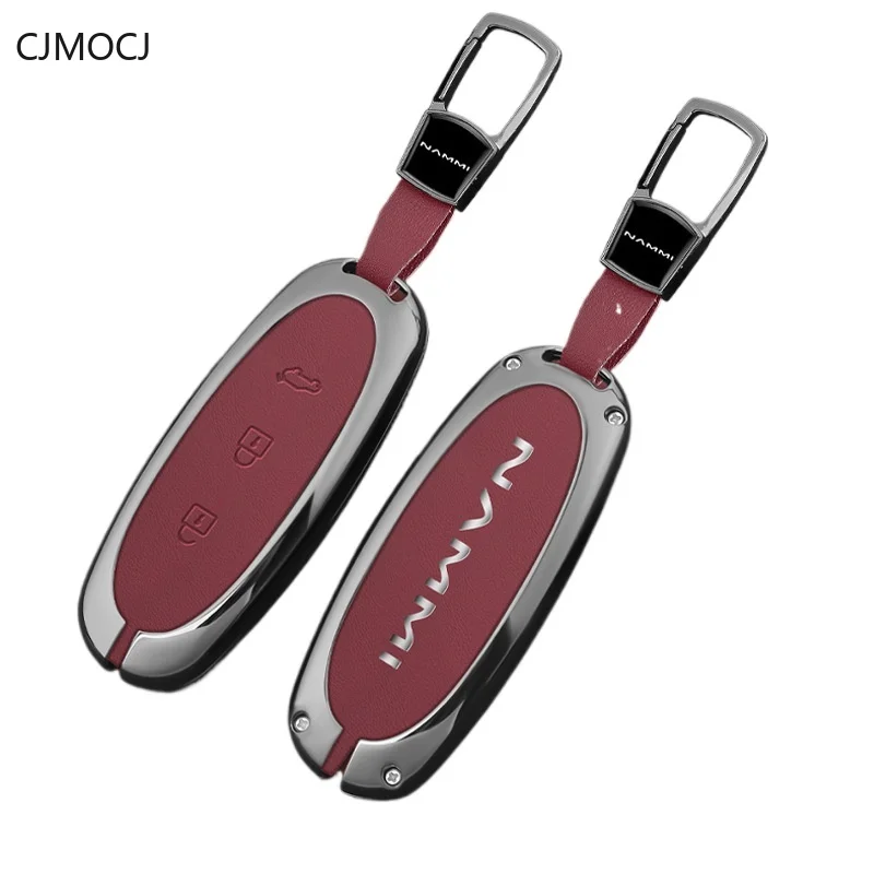 

Premium Zinc Alloy Key Cover for Dongfeng Nano 01 - Protective Key Case Keybag Keychain