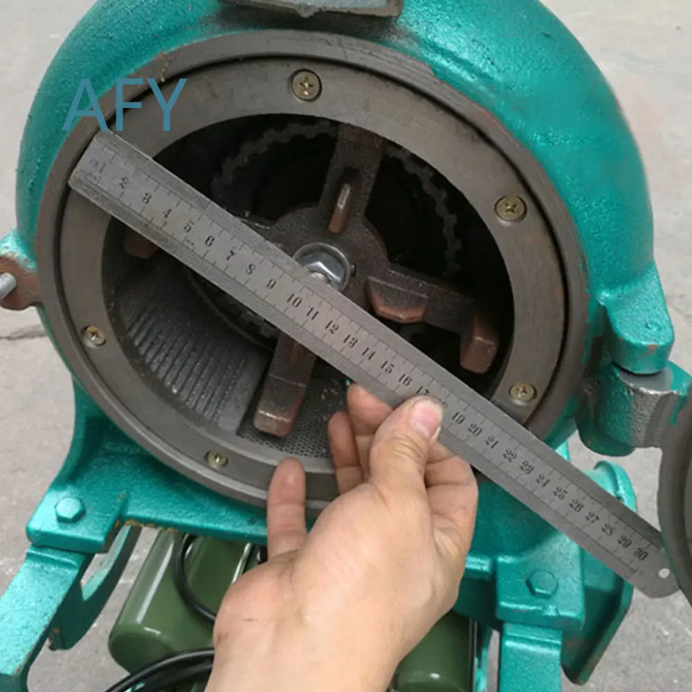 Commercial Pellet Mill Grinder for Powder Pulverizer Multigrain Crusher Wet Dry Dual Purpose Grinding Machine Food Processing
