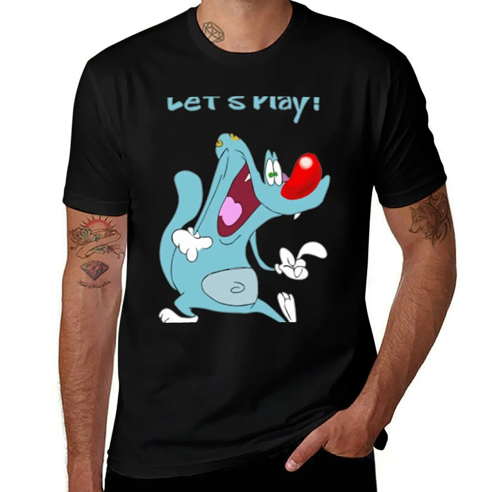 Oggy Boogie Costume T-Shirt summer shirt sublime mens graphic t-shirts funny