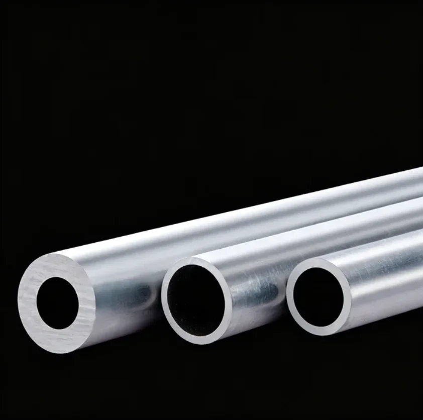 Precision 6061 6063 Aluminum Alloy Thin Wall Tube, 500mm Straight Processing Tubing OD 35-80mm