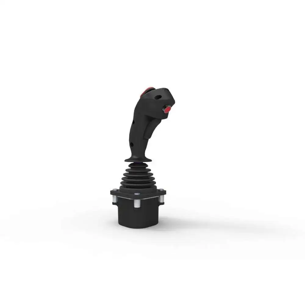 Joystick de mano operado con conjunto de varilla operativa con mango de cuatro botones, venta directa de fábrica