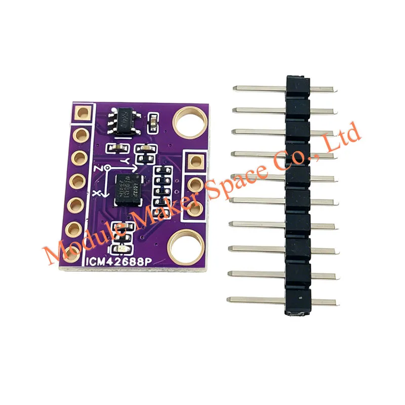 ICM42688 6-Axis Attitude Sensor Module - Gyroscope & Accelerometer IMU, I²C 3.3V/5V Supply 6-DOF IMU Sensor for Motion Tracking