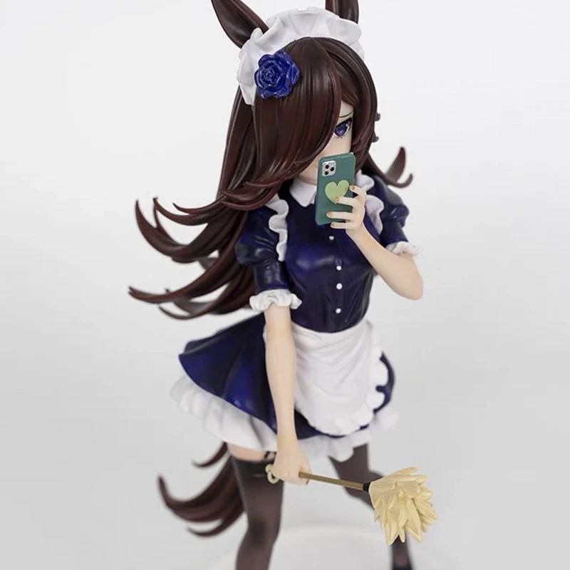 25cm Umamusume: Pretty Derby Model Gk Rice Shower Oriental Style Ornament Anime Figure Beautiful Girl Statue Children Doll Gifts