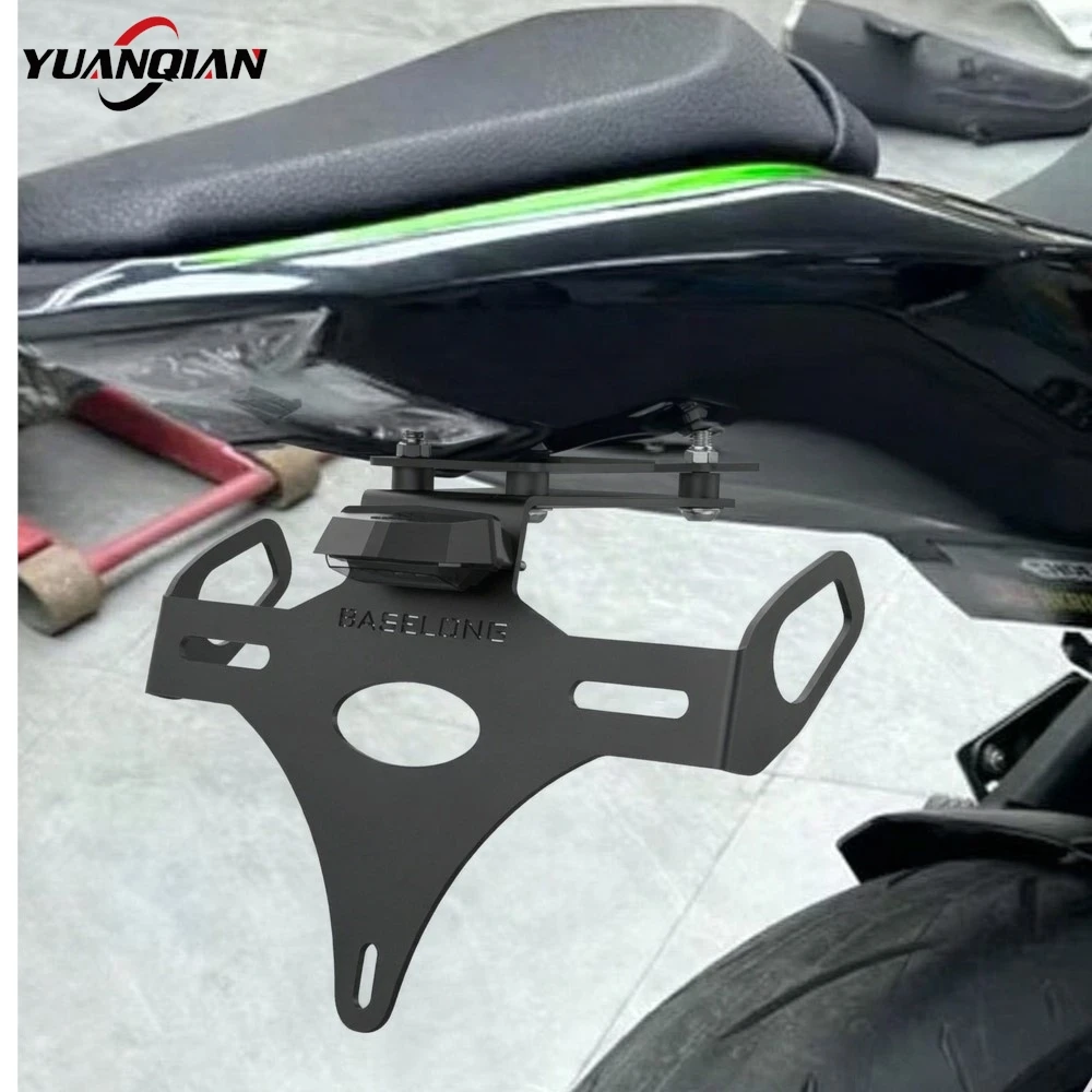 For Kawasaki Z900 / SE 2017-2019-2020-2021-2022-2023-2024 License Plate Holder Support Rear Tail Tidy Fender Eliminator Bracket