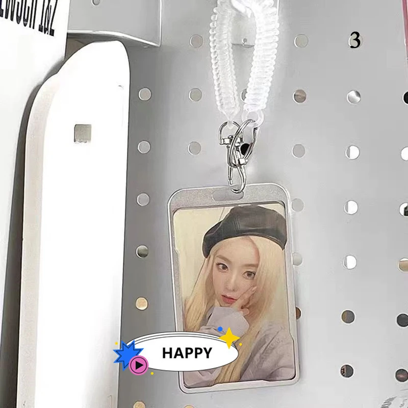 Transparent Card Holder Photocard Idol Photo Sleeves Photo Frame Stationery Photocard Holder Korean Photo Protector