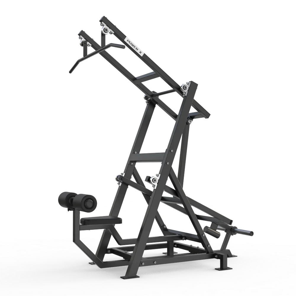 

Popular Wholesale Gym Fitness Equipment Leverage Pull-down Trainer Back Muscle Strength Training High Position Pulldown Machine