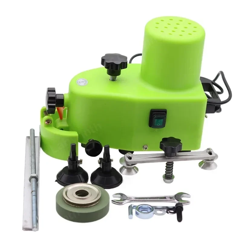 Portable Glass Edge Grinder 110V/220V Stone Grinding Machine Small Straight Edge Round Edge Hypotenuse Tile Edging Machine