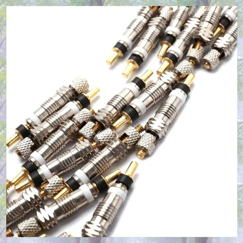 جديد وصول 60 قطعة بريستا صمام الأساسية الدراجة استبدال لايحتاج الأساسية ل Tubeless الطريق الدراجة الجبلية ، دراجة الملحقات