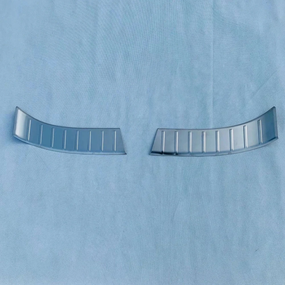 For Nissan Qashqai j12 2023 2022 2021Trunk Rear Bumper Protective Padel Cover Sticker Stainless Steel Car Styling 3d Accessories