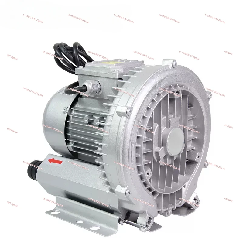 

220V 90W 120W Vortex Blower Small Industrial High-pressure Air Pump Centrifugal Vacuum Pump Vortex Suction Fan Fish Pond Aerator