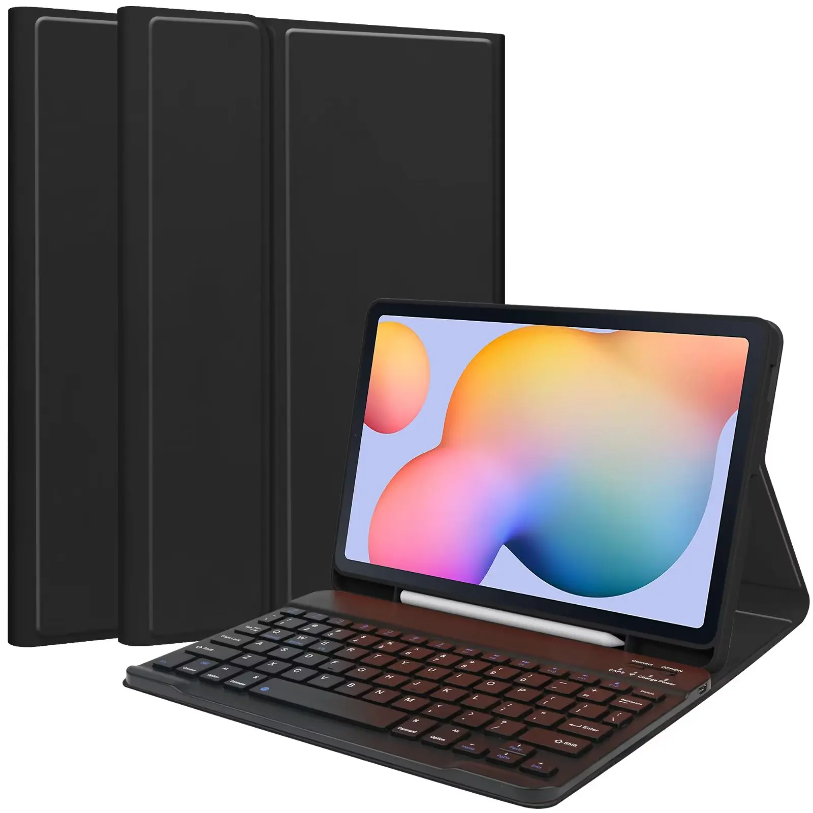 

Tablets Case For Samsung Galaxy Tab S6 lite 2024(SM-P620/P625/P627)2022(SM-P613/P619) 2020(SM-P610/P615)Pen slot keyboard