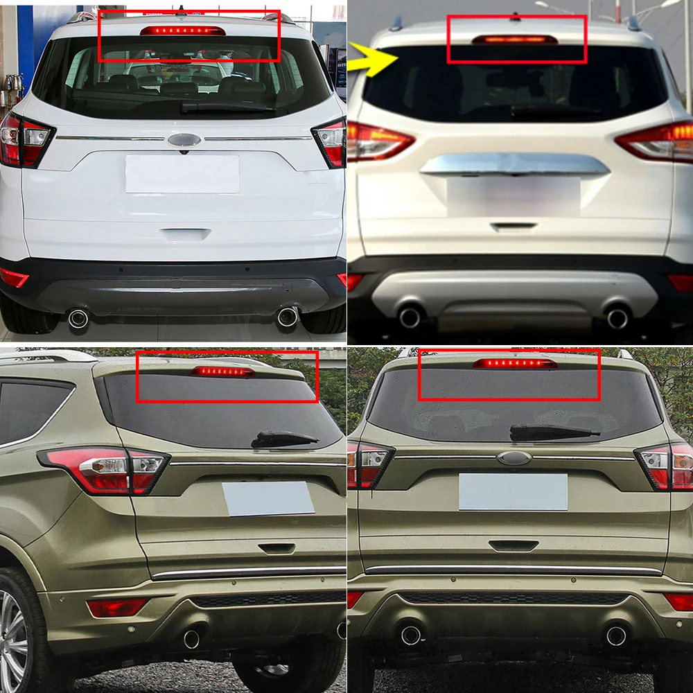 LED ضوء الفرامل الثالث CJ5Z-13A613-B لفورد إسكيب 2013 2014 2015 2016 2017 2018 ضوء توقف الفرامل عالي المستوى #5