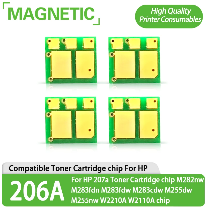 

206A 207A chip Compatible For HP 207a Toner Cartridge chip M282nw M283fdn M283fdw M283cdw M255dw M255nw W2210A W2110A chip