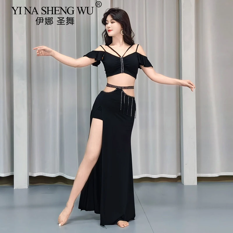 Belly Dance Costume New Summer Sexy Dance Suit Set Eastern Dance Performance Clothing for Women Belly Dance Practice Dance Wear