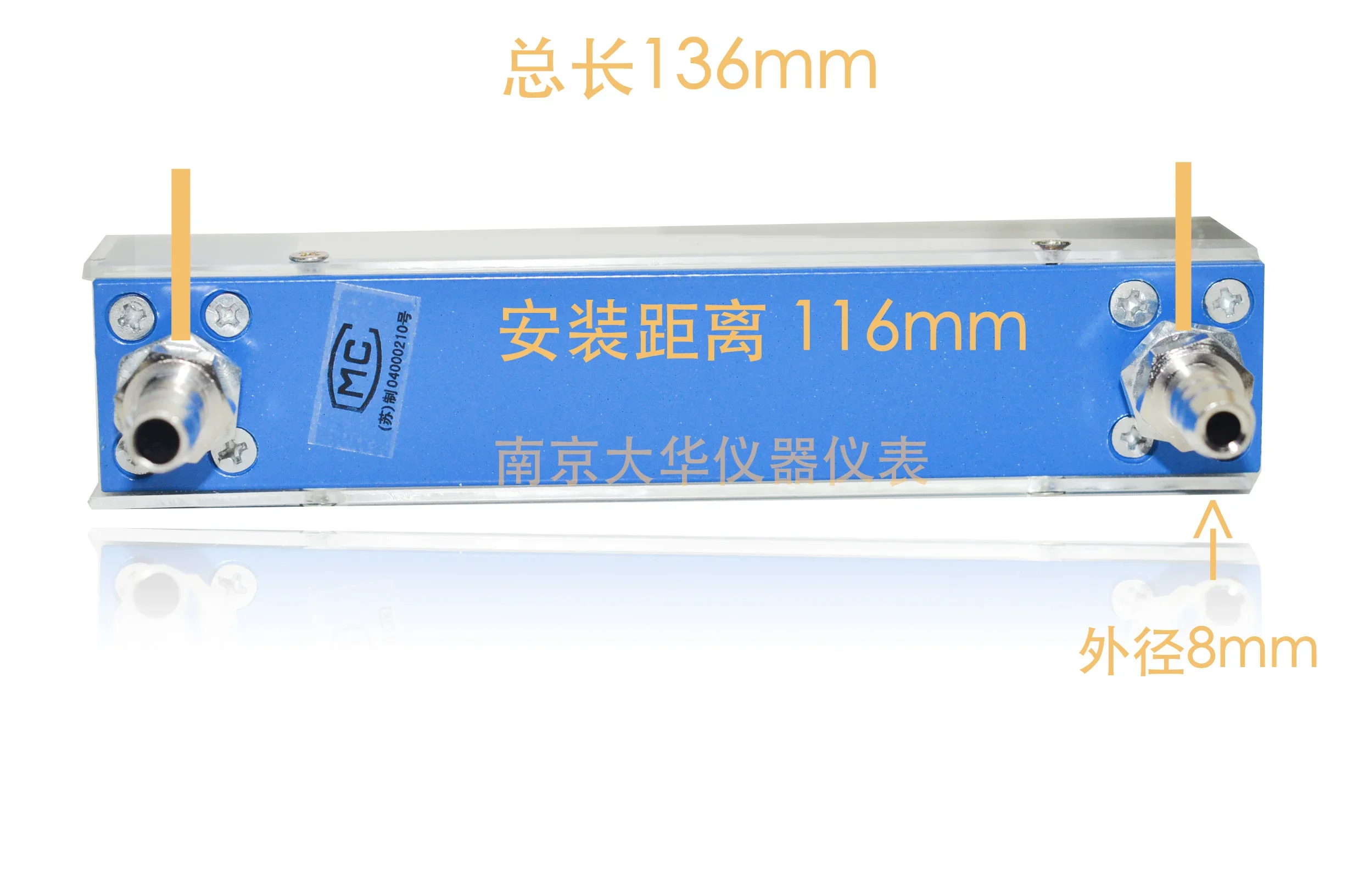 Custom Liquid Gas Calibration Glass Rotameter LZB-3WB(F) LZB-4WB(F)