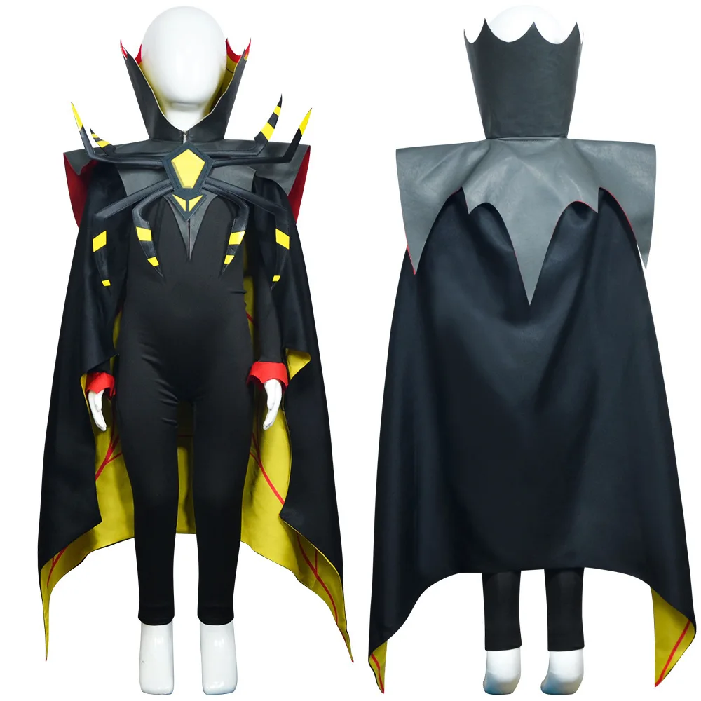 Hazbin Hotel Cosplay Costume Sinner Lord Zestial Coat Hat Set with Halloween Cloak and Spider Legs Accessories for Women Man - view 5