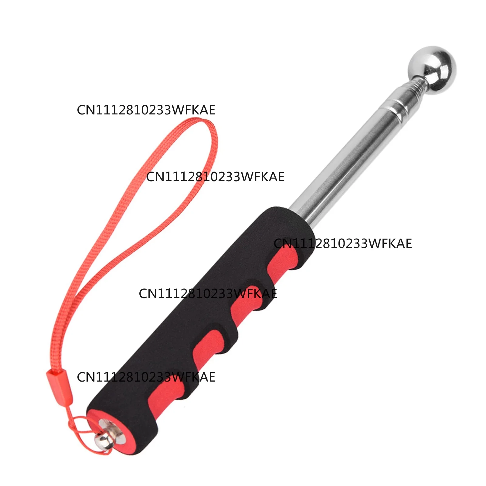 Telescopic Rod Detection Hammer 115cm Thickened Telescopic Rod Hollowing  Detection Hammer For House Decoration Inspection