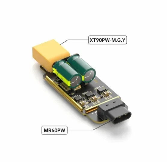 BrotherHobby Returner 6-12S 32Bit am32 90A ESC XT V1 With 1000uF/63V MR60PW