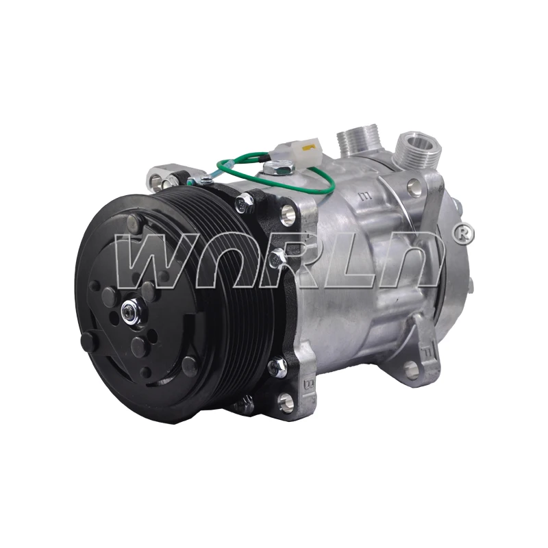 24V Cheap AC Compressor 7H15 8PK For Caterpillar Vehicle Cooling Conditioning Spares Fitting Parts WXTK073