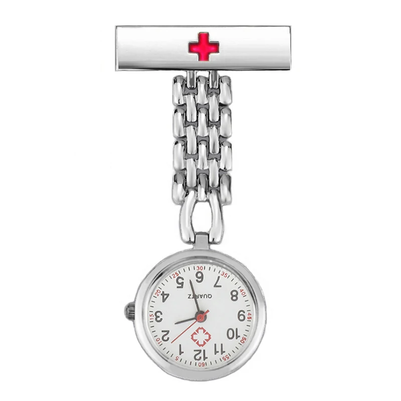 1/3PCS Nurse Pocket Watch Durable Nurse Watch Durable Watch Durable Stainless Steel Nurse Watch Sleek Stainless Steel