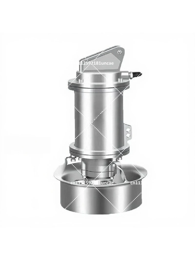 Sewage treatment, electric high-speed 304 stainless steel submersible mixing pump