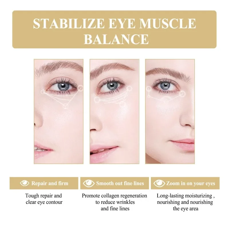 Crème anti-vieillissement pour les yeux, multi-effets, déformable, élimination des poches sous les yeux, resserre les poches, estompe les ridules, soins de la peau, beauté