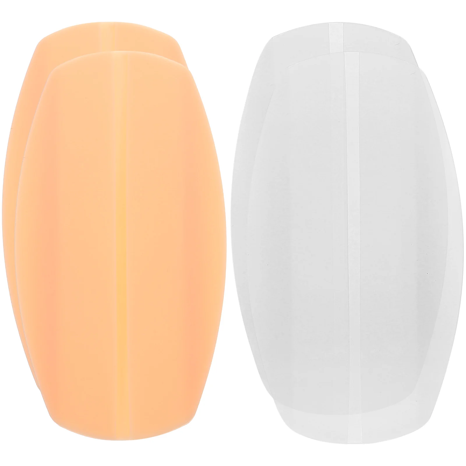 

4 Pairs Anti-slip Shoulder Pads Transparent Bra Strap Cushions Soft Silicone Non-slip Protectors Reusable Long-lasting