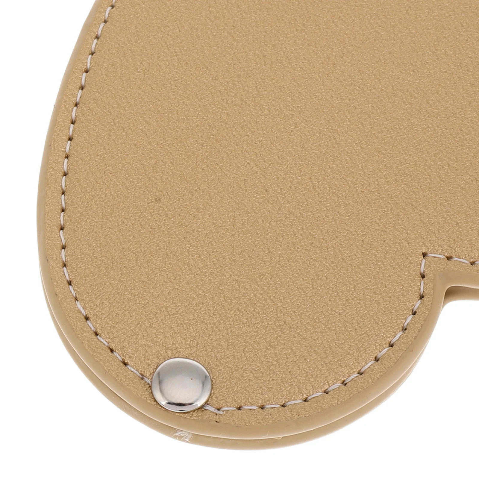 Contenitore per specchio a forma di cuore da campeggio compatto per borse da tasca carine da donna che utilizzano piccoli specchi