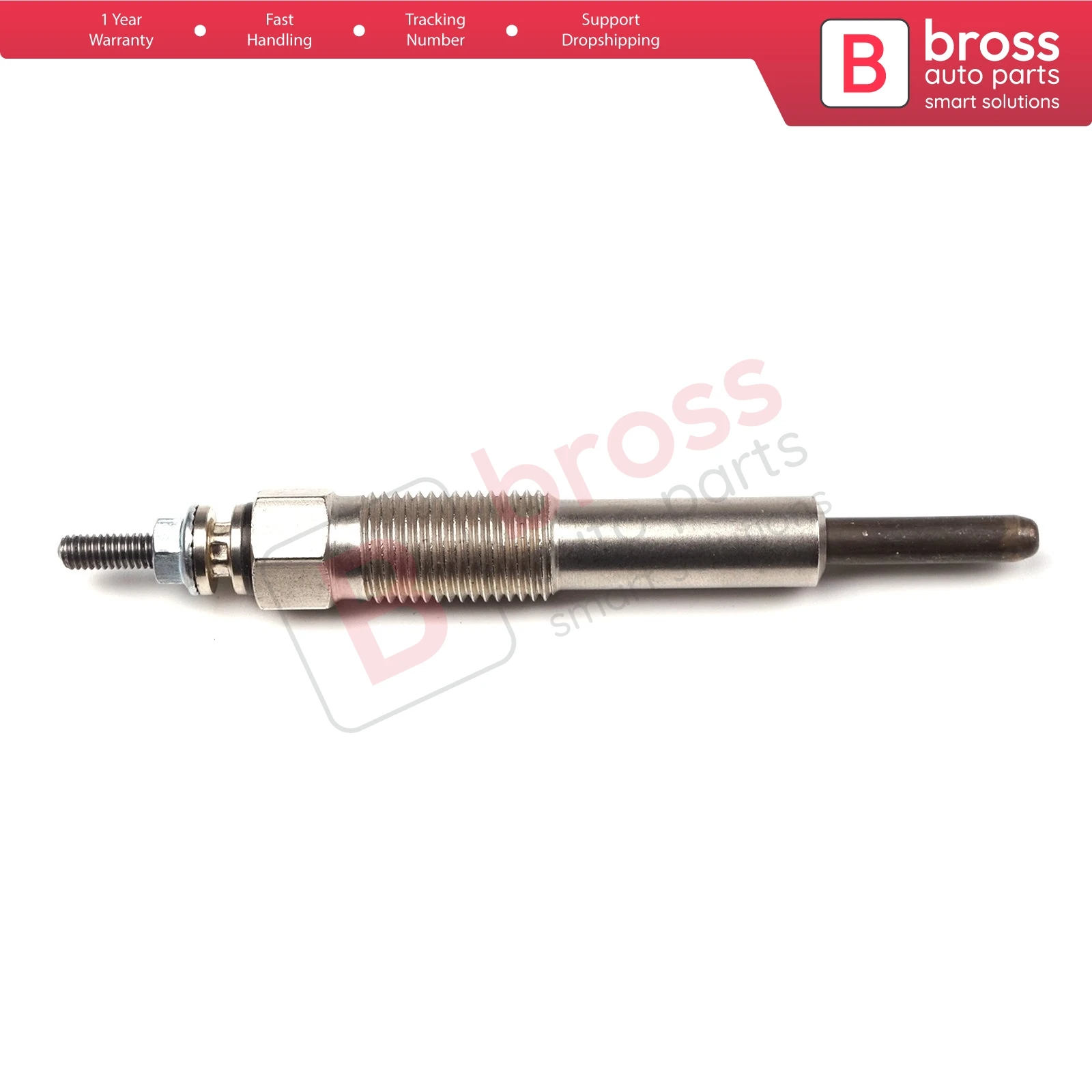 Bross BGP81 1 Piece Heater Glow Plug 20.5 Volt ME017010, GJ54MI, ME017009, ME017013 for Mitsubishi Canter Rosa 4D30 Top Store