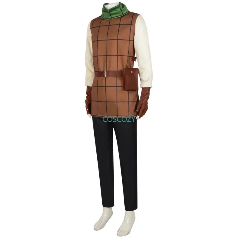 2025 جديد أنيمي كاريكاتور لذيذ في الزنزانة زي الملابس شعر مستعار موحد تأثيري Chilchuck Tims Hall AA