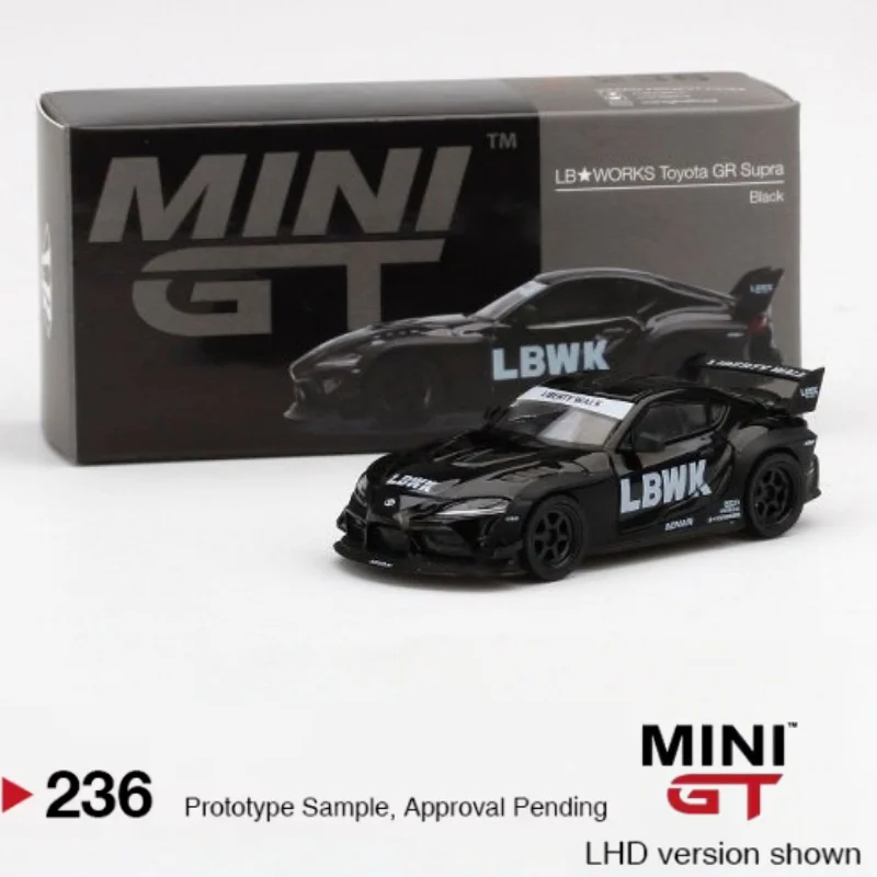 in stock 1:64 LB WORKS GR Supra Black China Limited Edition 236