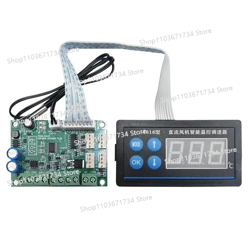 

Automatic 12V24V48V Computer Multi-channel Fan, Chassis PWM Temperature Control Module Switch, Governor JPF4816
