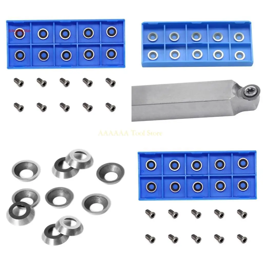 

A2BE CI5 8,9 мм круглые карбидные вставки режущих