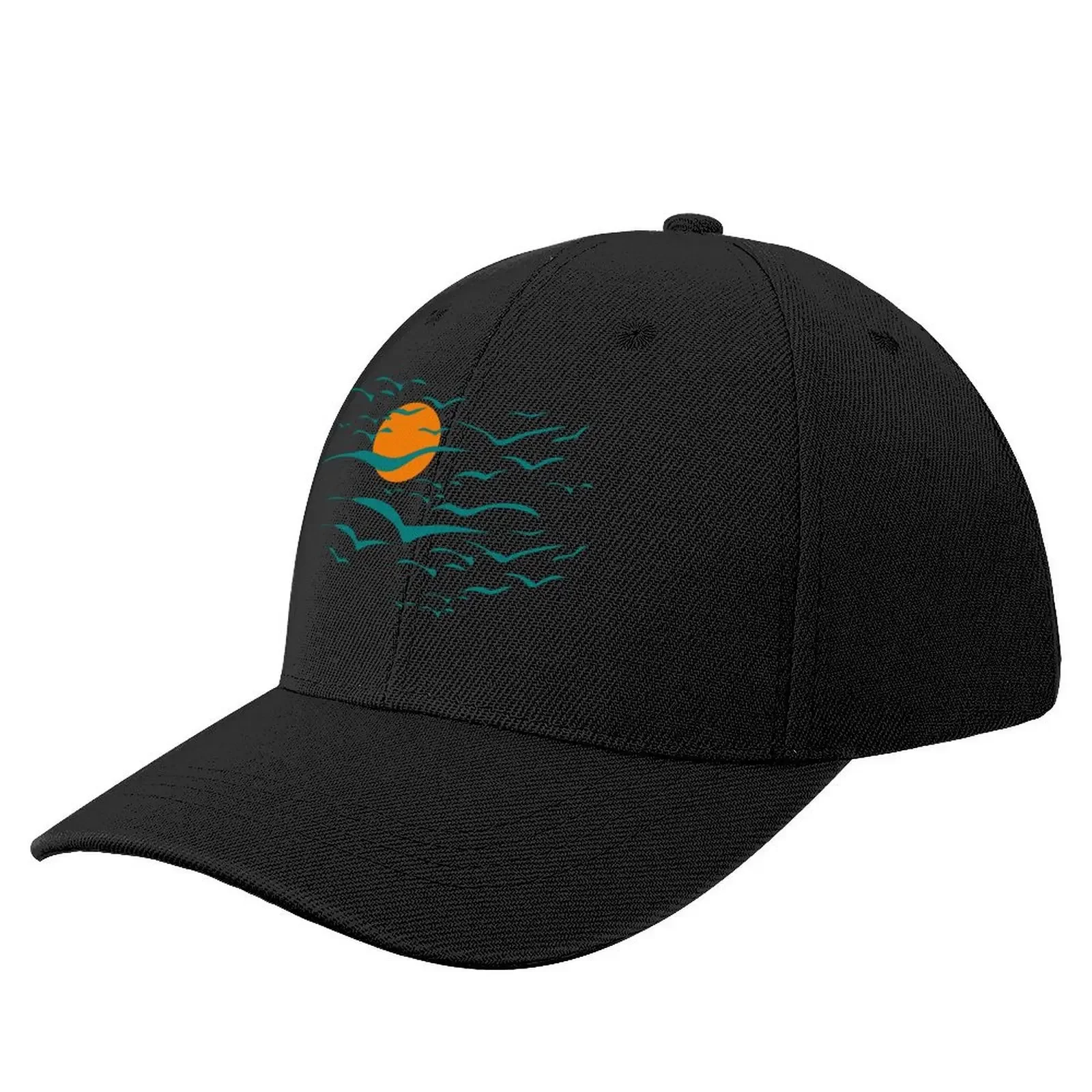

Sunset and Seagulls Baseball Cap Hood birthday Women's Beach Men's