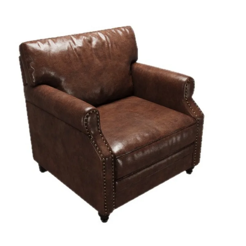 

Retro Bar Clear Bar, Sofa, Table and Chair Combination Bistro Sofa Chair