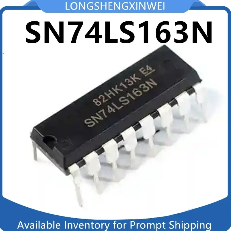 1PCS NEW 74LS163 Direct Interpolate DIP-16 Quad Binary Synchronous Cleanup Counter Divider SN74LS163N