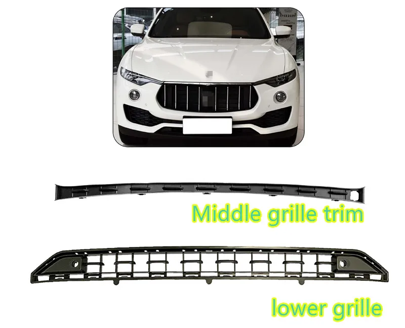 

Suitable for Maserati Levante Levante lower middle grille trim strip front bar grille