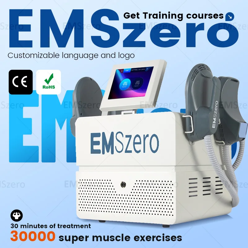 

Emszero NEO 6500W 15 Tesla EMS RF Body Sculpt Machine Professional Hiemt Muscle Stimulator Body Contouring Device with 200HZ