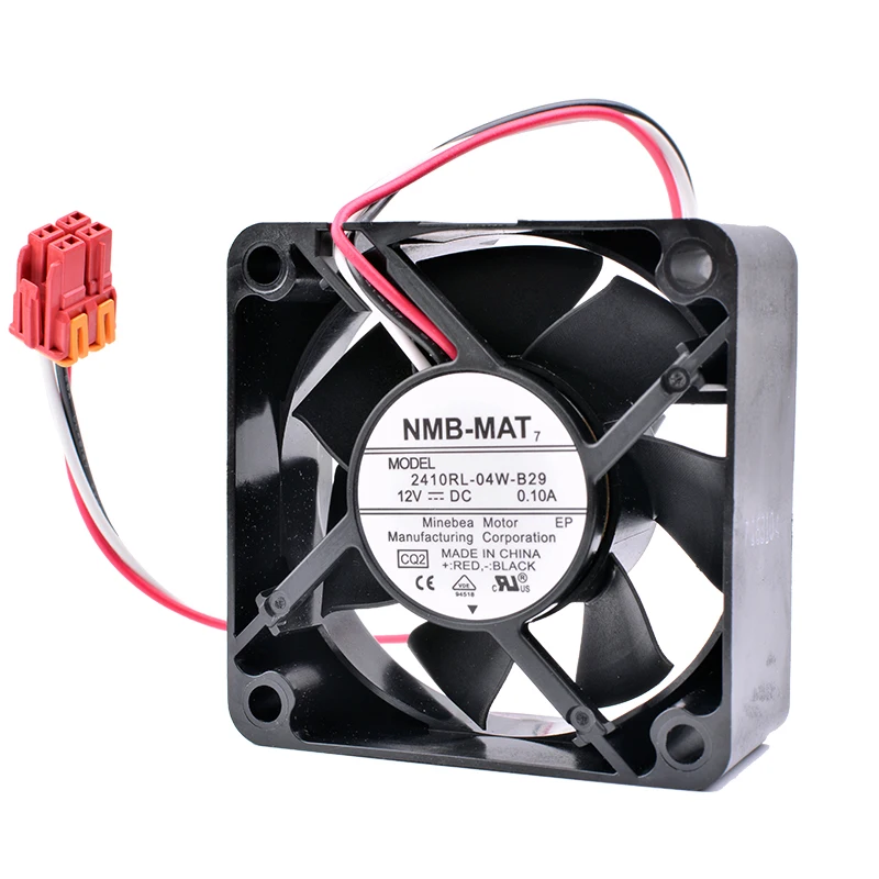 COOLING REVOLUTION 2410RL-04W-B29 6cm 6025 60mm fan 12V 0.10A Washing machine cooling fan Double ball bearing