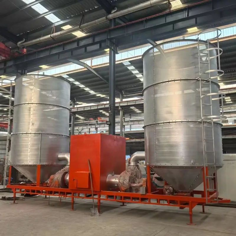 Continuous Grain Dryer Wheat Corn Rice Eco-Friendly Engine Intelligent Temperature Control Multi-Layer Air Duct  CUSTOMIZED