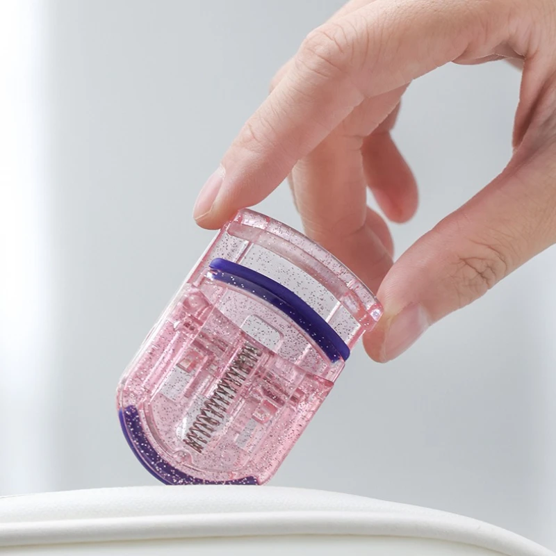 Mini rizador de pestañas, soporte para pestañas, herramienta cosmética, pestañas postizas plegables profesionales, herramienta de maquillaje cosmético de belleza auxiliar, 2 uds.