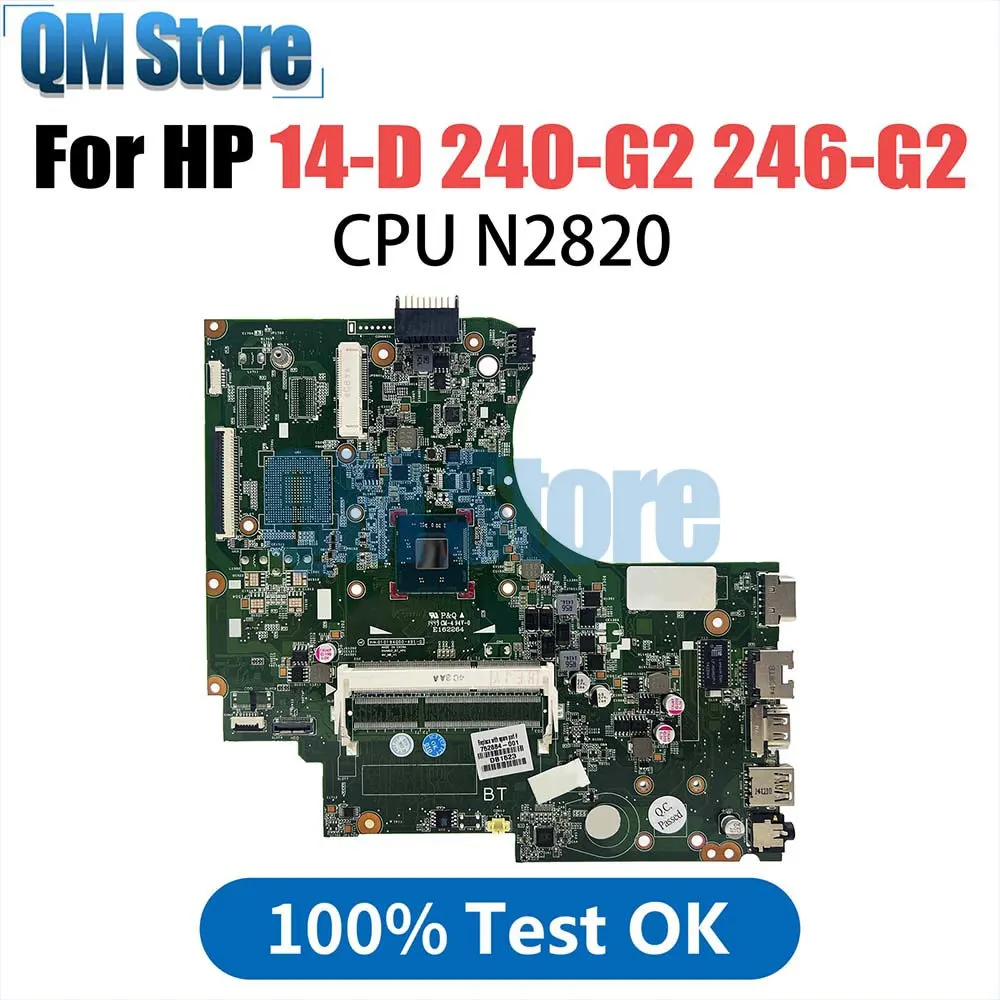 

Материнская плата DA0P9CMB6C0 для HP Chromebook 14-CB L65728-601 L65953-601, материнская плата для ноутбука с процессором N4020 64G-SSD, 100% тест в порядке