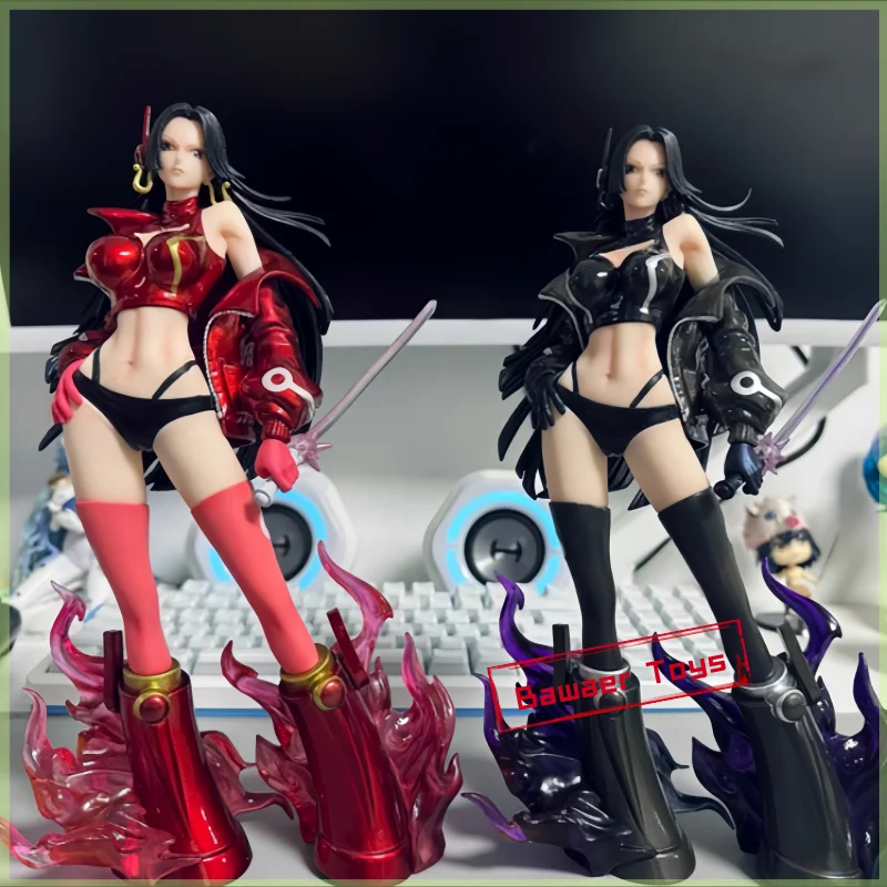 

27cm One Piece Boa·Hancock Two Tone Fighting Gk Girl Ver Figure Pvc Anime Action Toy Game Collectible Modeldoll Kids Gifts