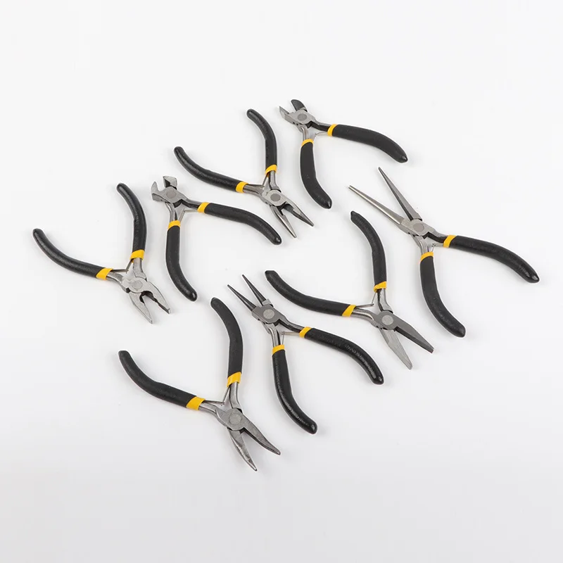 Feronnickel-Kohlenstoffstahl Rundzangen mit Hartmetallspitze für Schmuckherstellung, DIY-Werkzeuge, geeignet für Handarbeit und Perlenarbeiten – Detail 15