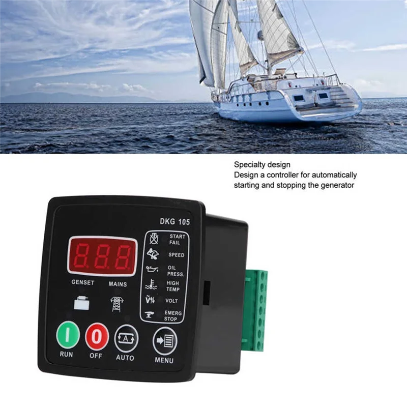 LICE-1 Piece Generator Engine Controller Auto Start Stop Engine Controller Module Panel For Gasoline Engine Generator DKG105