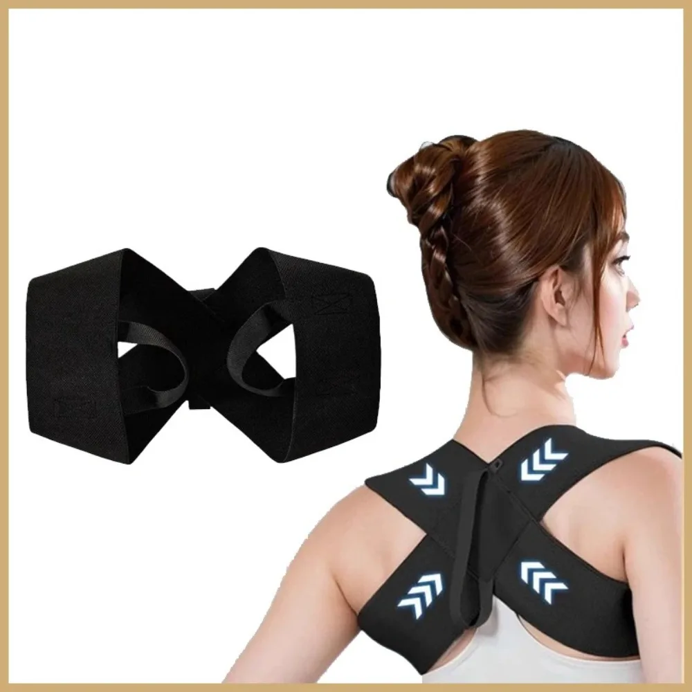 Adjustable Adult Corrective Belt Open Shoulder Back Shoulder Clavicle Spine Support Invisibility Prevention Humpback